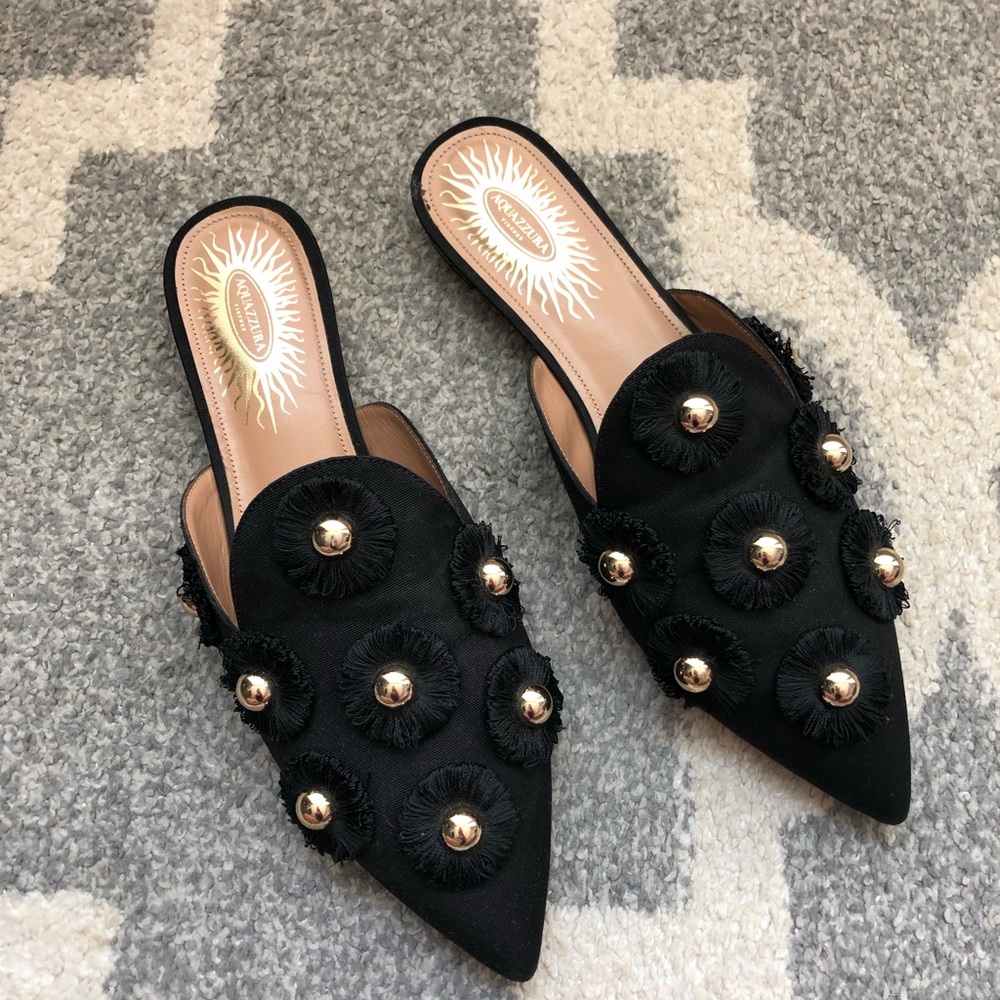 Aquazzura sunflower flats